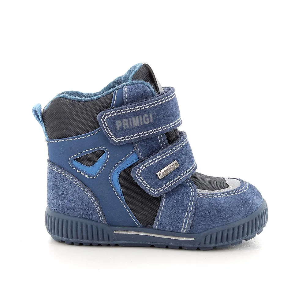 Stivaletti gore-tex da bambino royal-blu scuro            