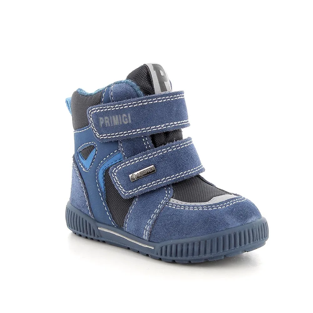 Stivaletti gore-tex da bambino royal-blu scuro            
