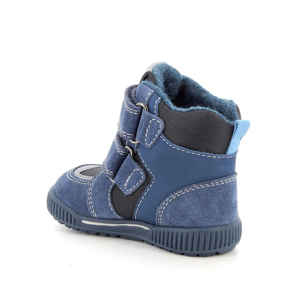 Stivaletti gore-tex da bambino royal-blu scuro            