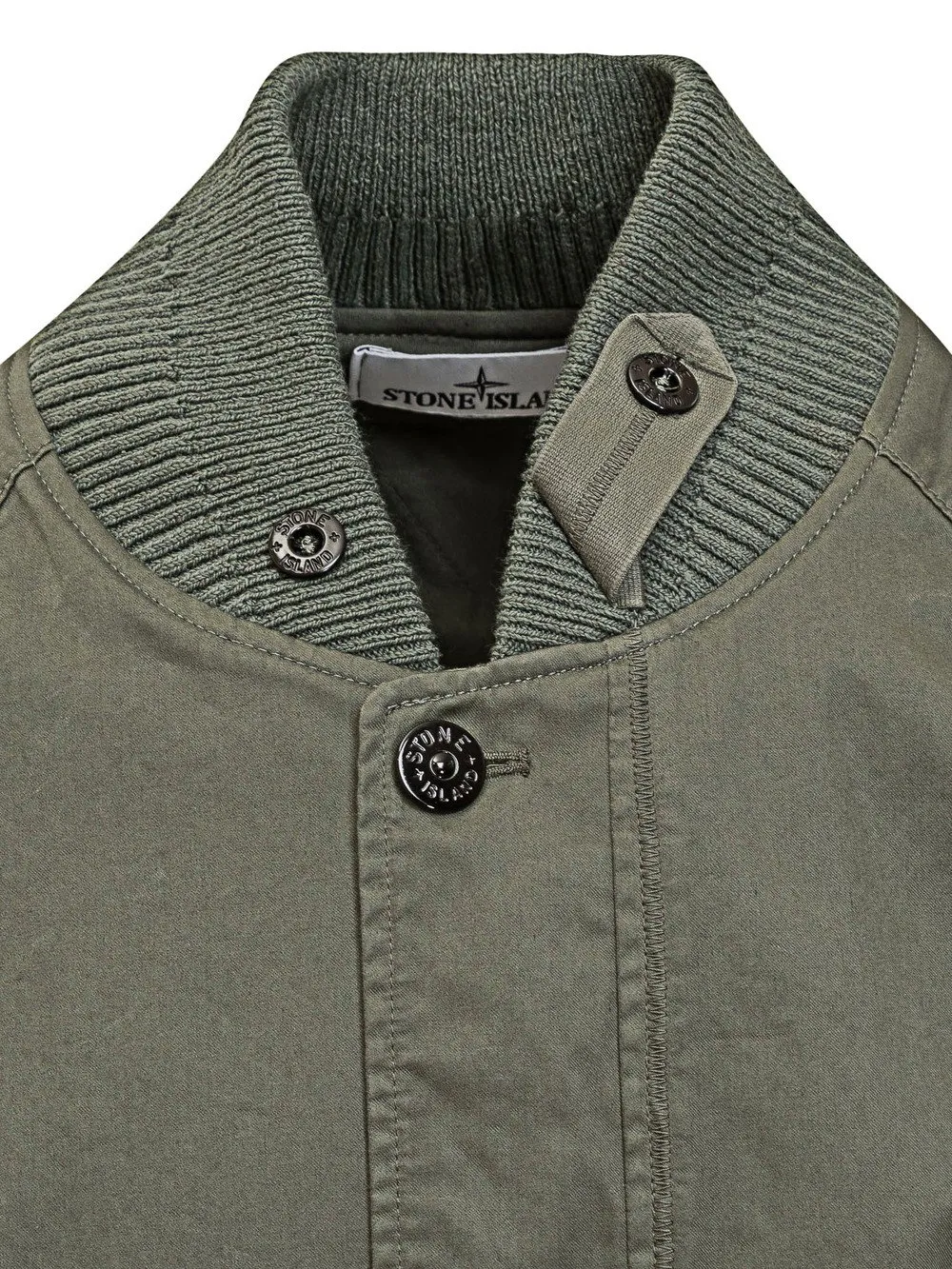 STONE ISLAND Bomber con Maniche in Maglia  