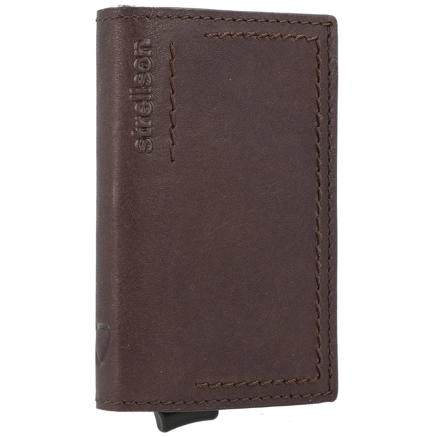 Strellson Norton c-one Custodia per carte di credito RFID in pelle 7 cm