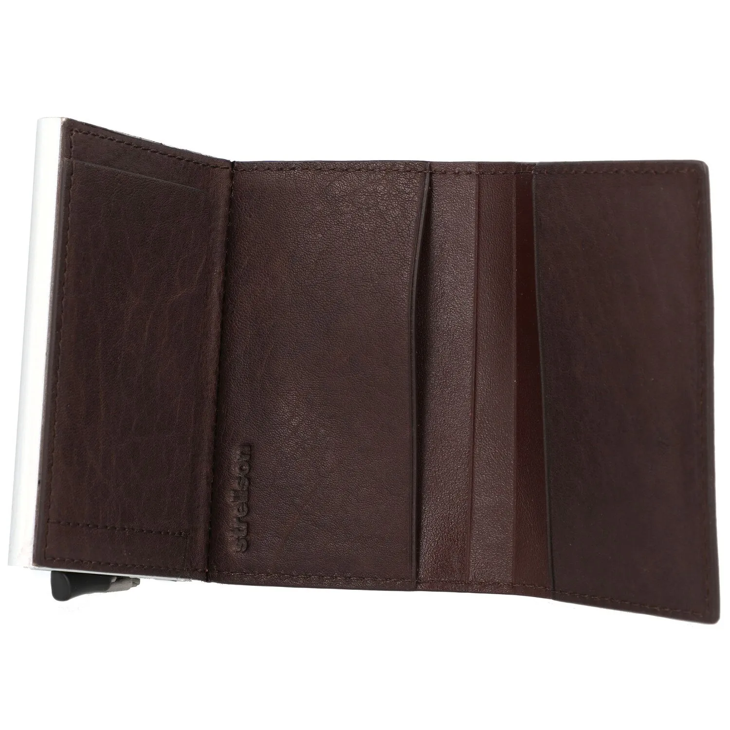 Strellson Norton c-one Custodia per carte di credito RFID in pelle 7 cm