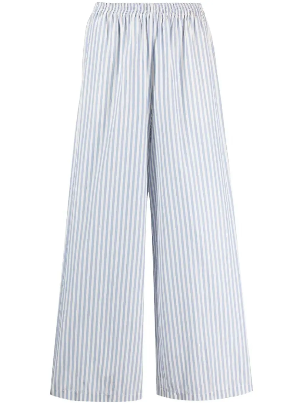 Striped `Chic Taffetas` Palazzo Pants