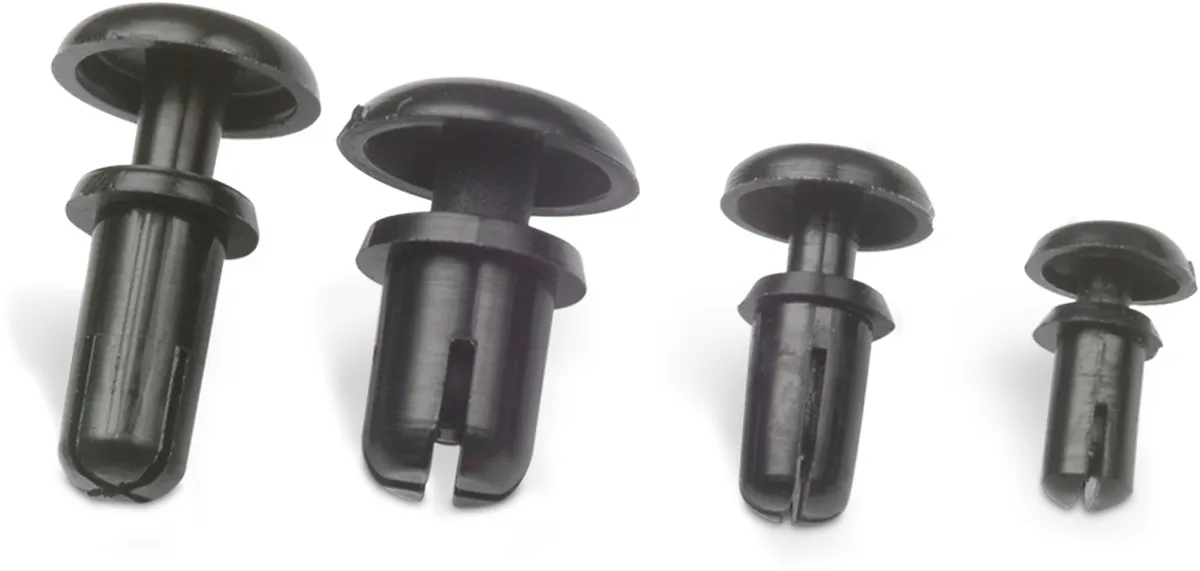 Supporto con rivetto a scatto in Nylon Wurth Elektronik, H. 6.5mm, Ø foro PCB 3mm