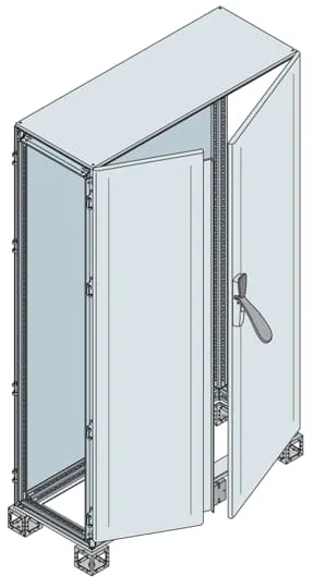 Supporto da pavimento ABB, porta singola, IP65