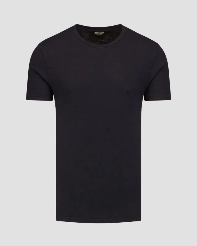 T-shirt blu scuro da uomo Dondup