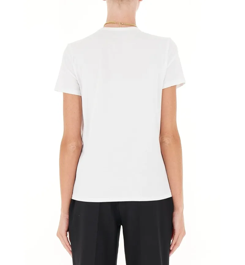 T-shirt con collana