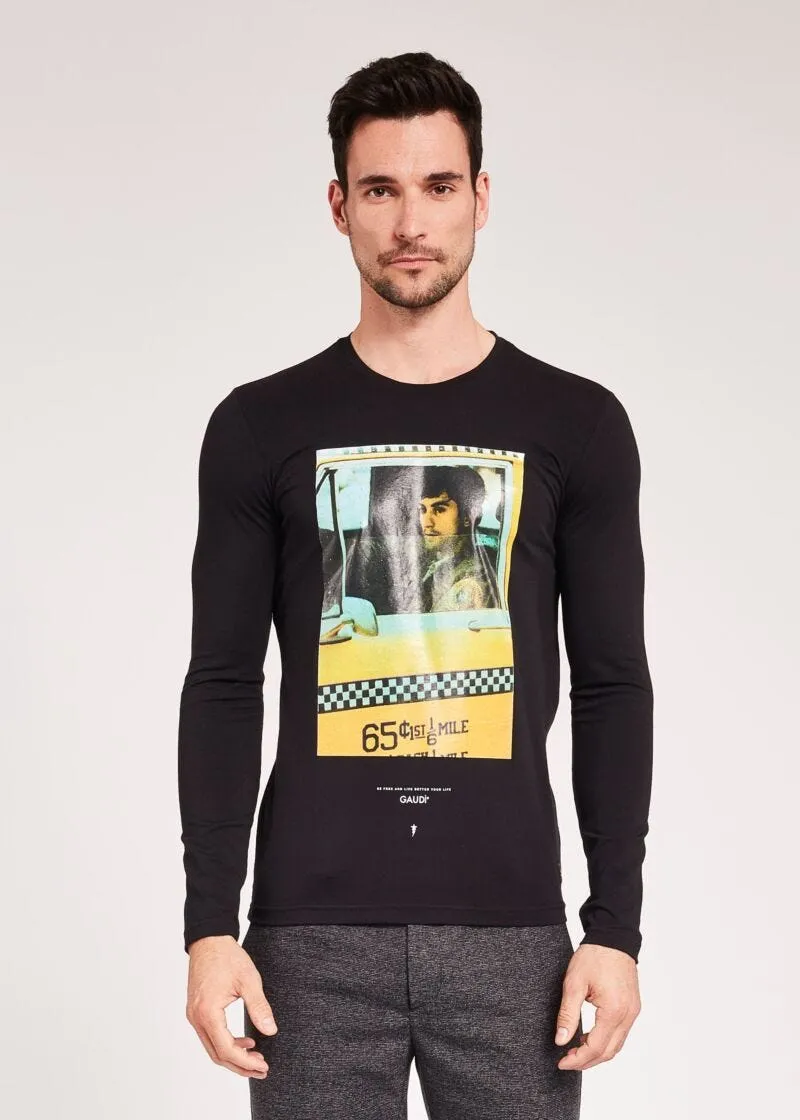 T-shirt con maniche lunghe