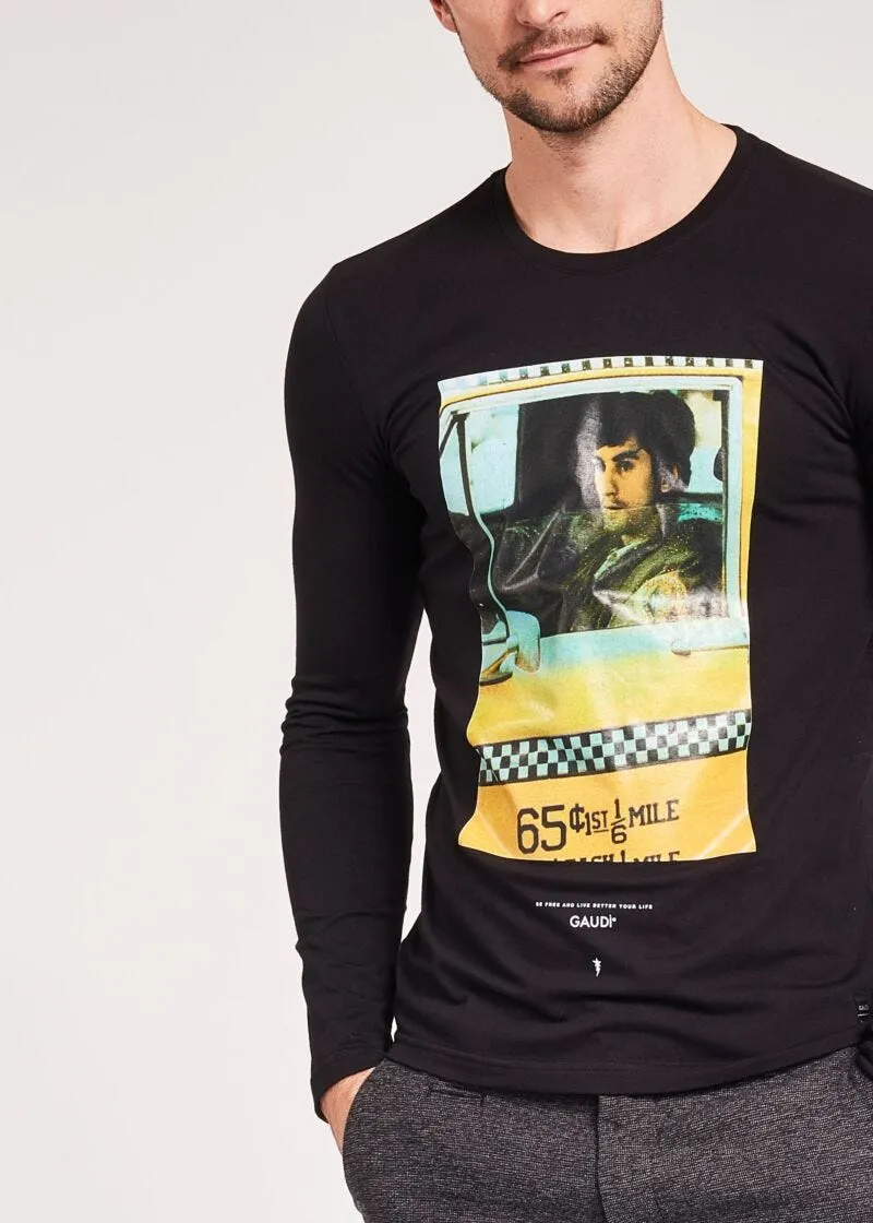 T-shirt con maniche lunghe