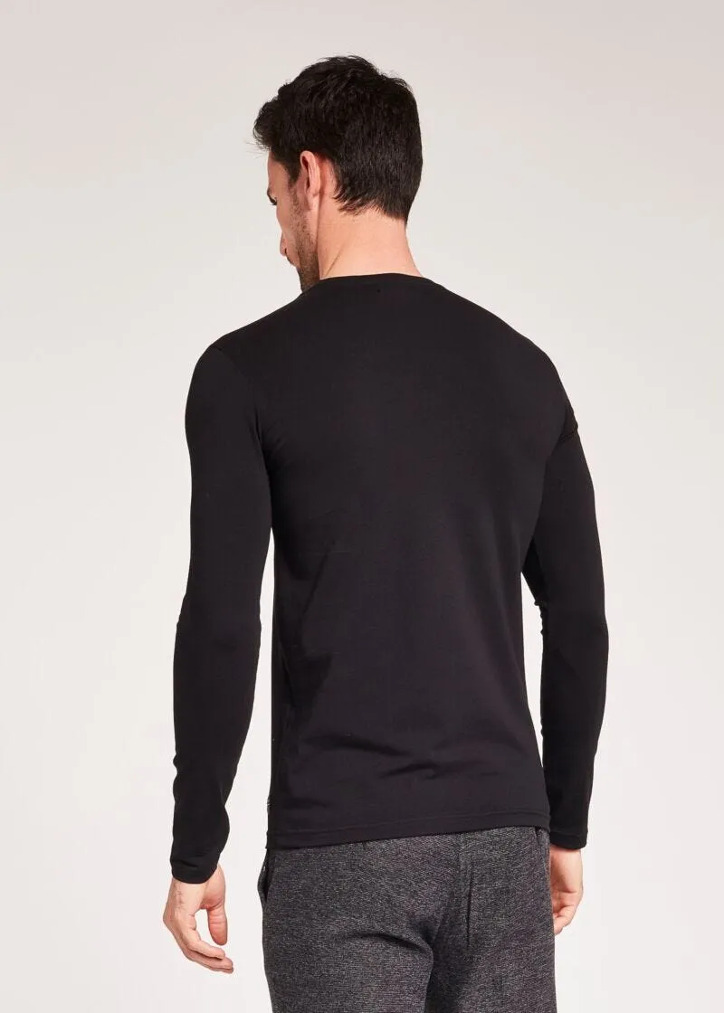 T-shirt con maniche lunghe