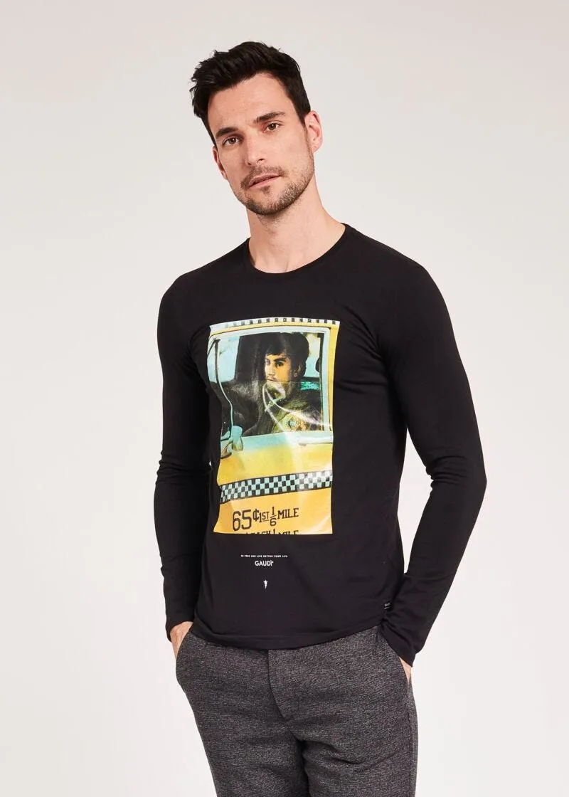 T-shirt con maniche lunghe