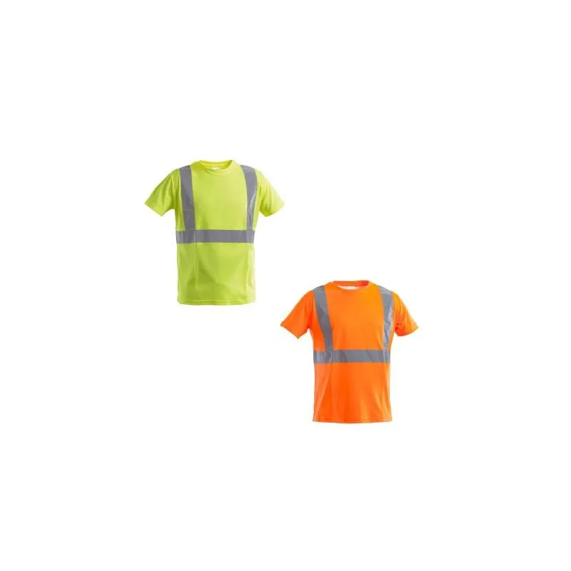 T-Shirt da Lavoro Alta visibilità Girocollo Maniche corte P&P Loyal AVC14 202