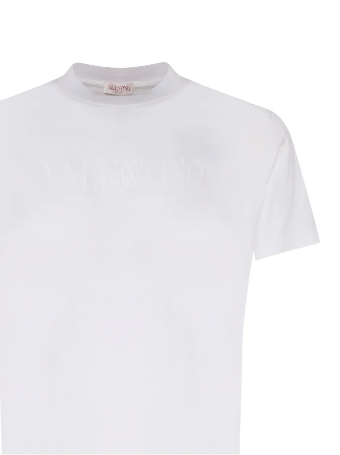 T-SHIRT IN COTONE CON LOGO LETTERING