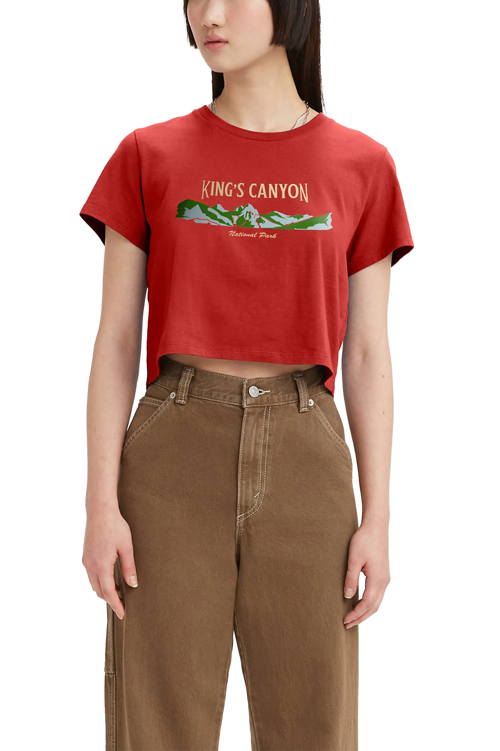         T-SHIRT MANICA CORTA CROPPED JORDIE TEE