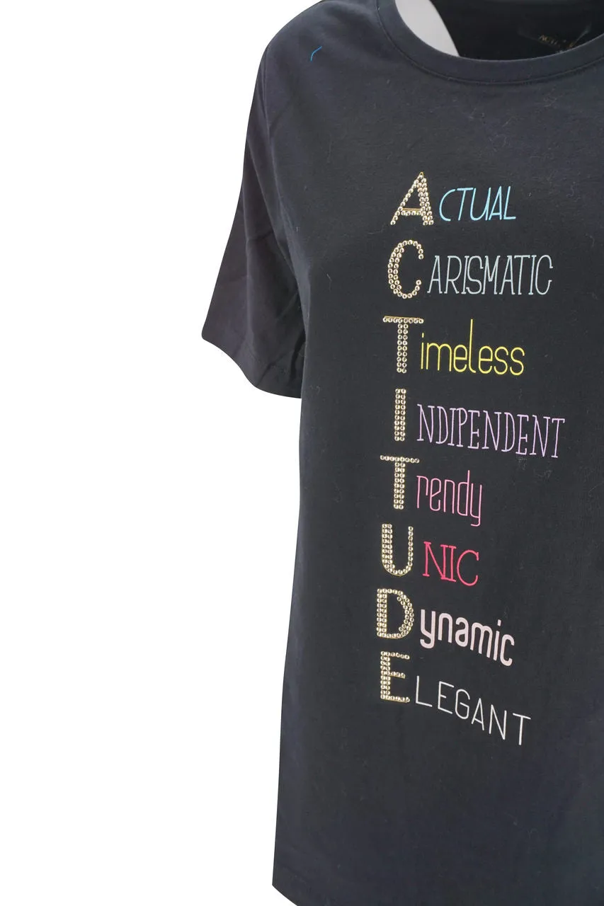T-Shirt Twin-Set / Nero