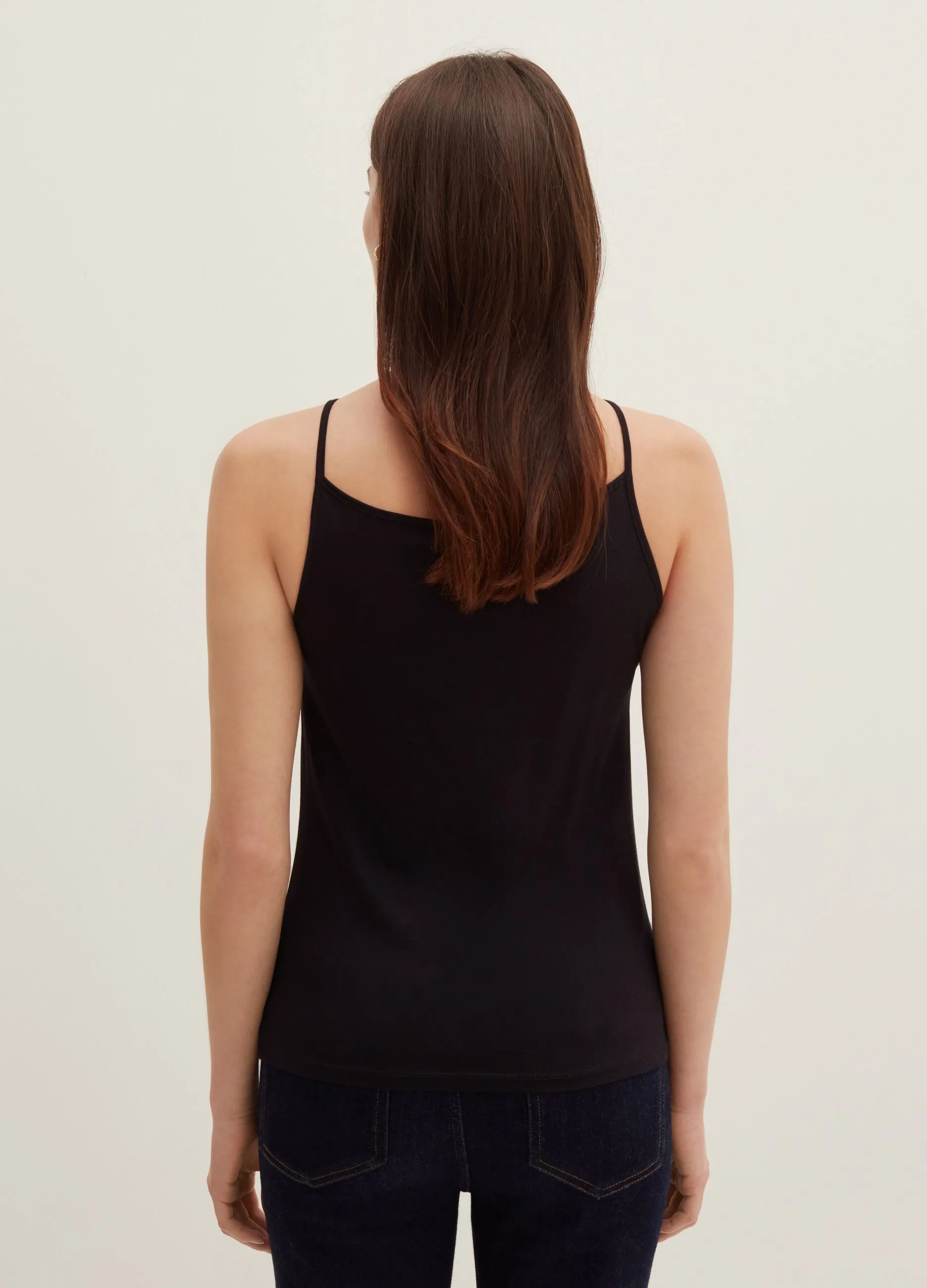 Tank top in modal e cotone