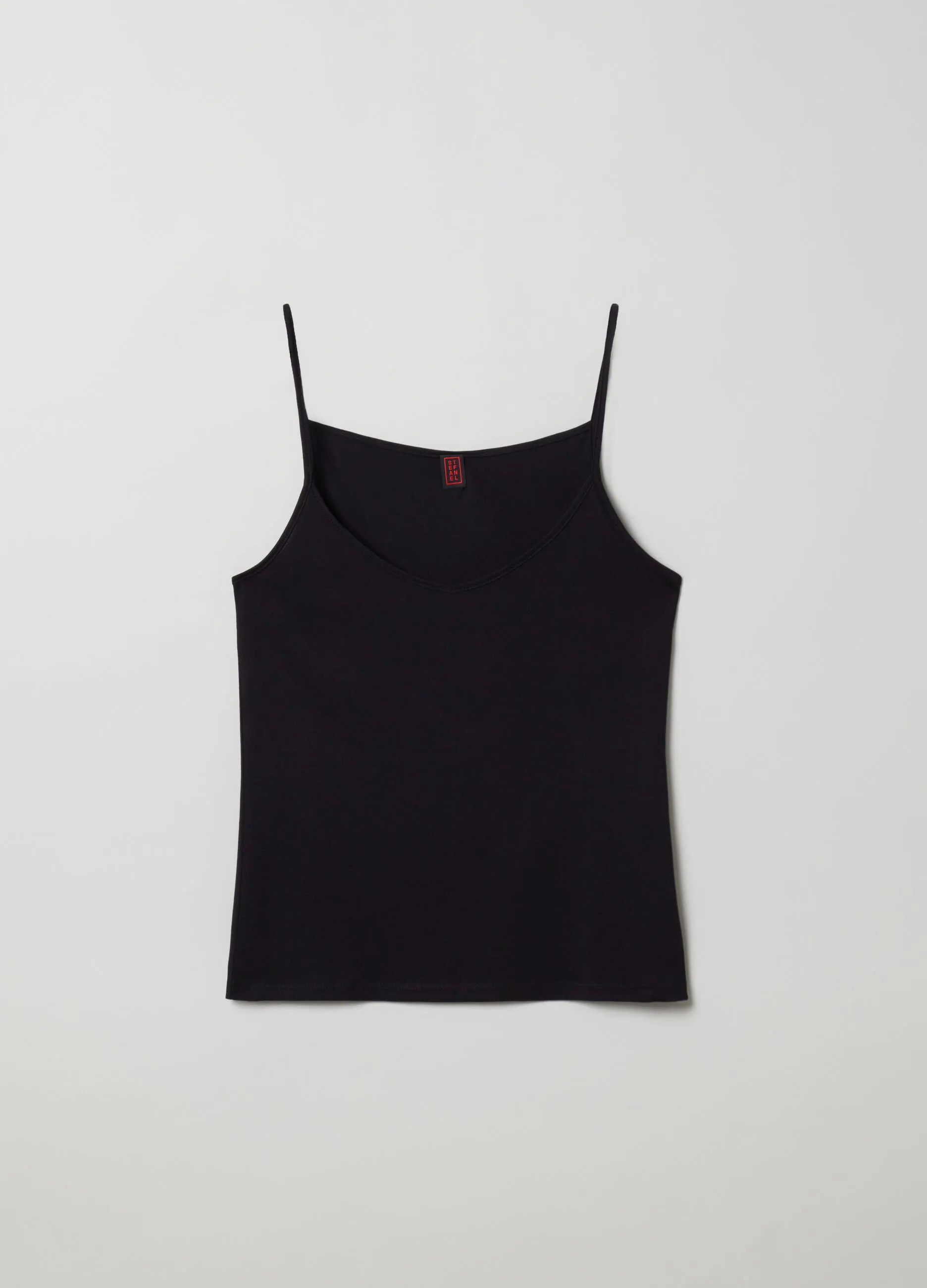 Tank top in modal e cotone