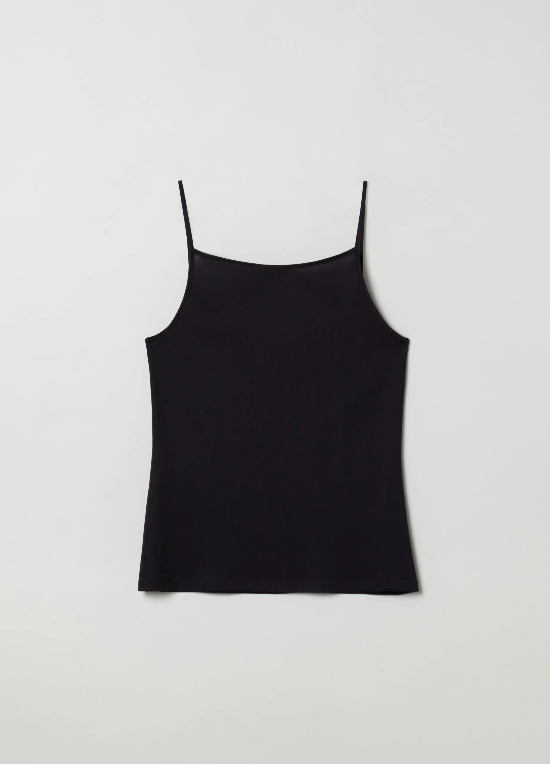 Tank top in modal e cotone