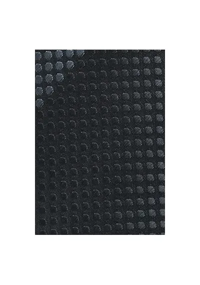 Tendenza cravatta catrame nero argento grigio