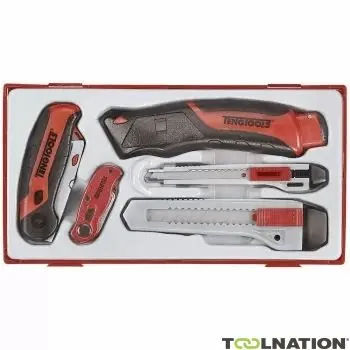 Teng Tools 174480103 Coltelli - vassoio 5dlg TC