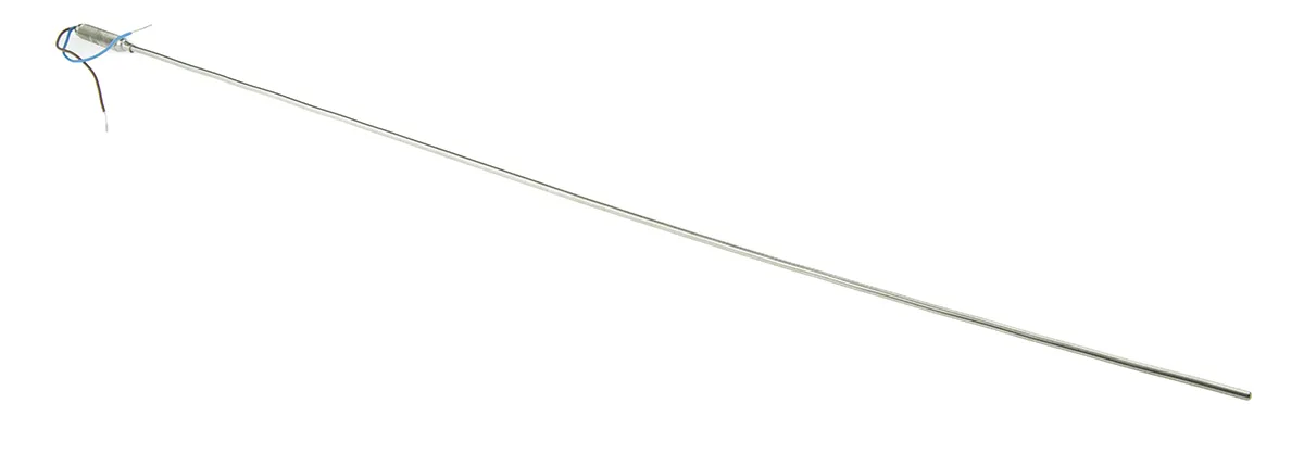 Termocoppia tipo K, Ø sonda 3mm, lungh. sonda 500mm, +800°C