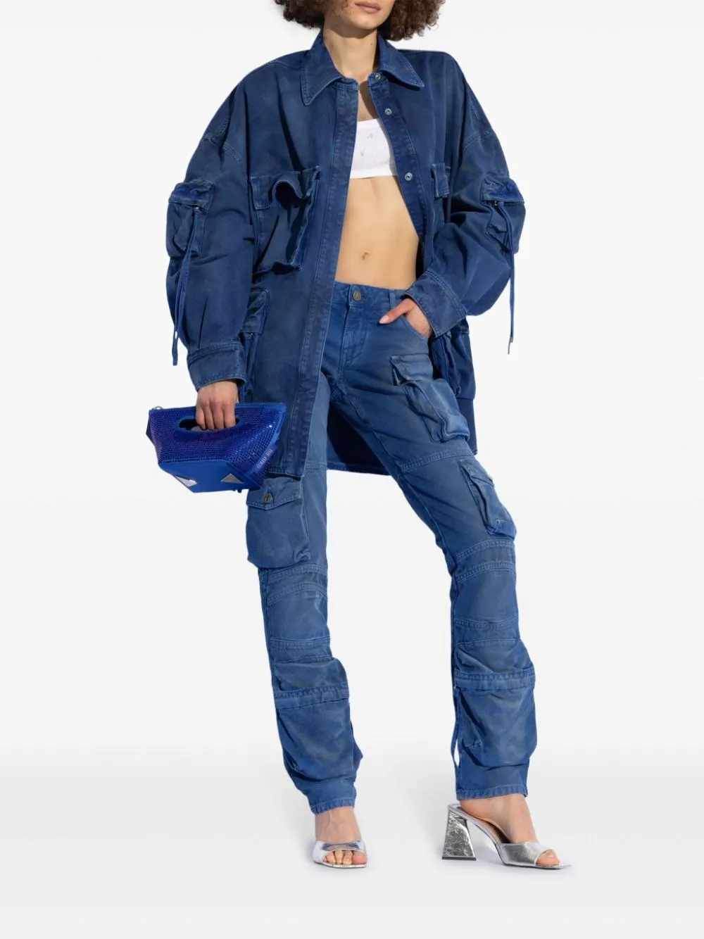 The Attico-Giacca denim oversize