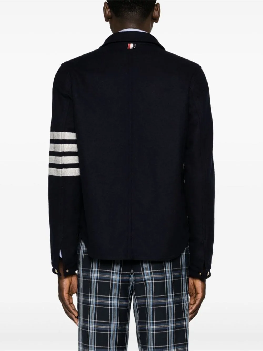   Thom Browne  GIACCA UTILITY IN LANA E CASHMERE A 4 BAR  