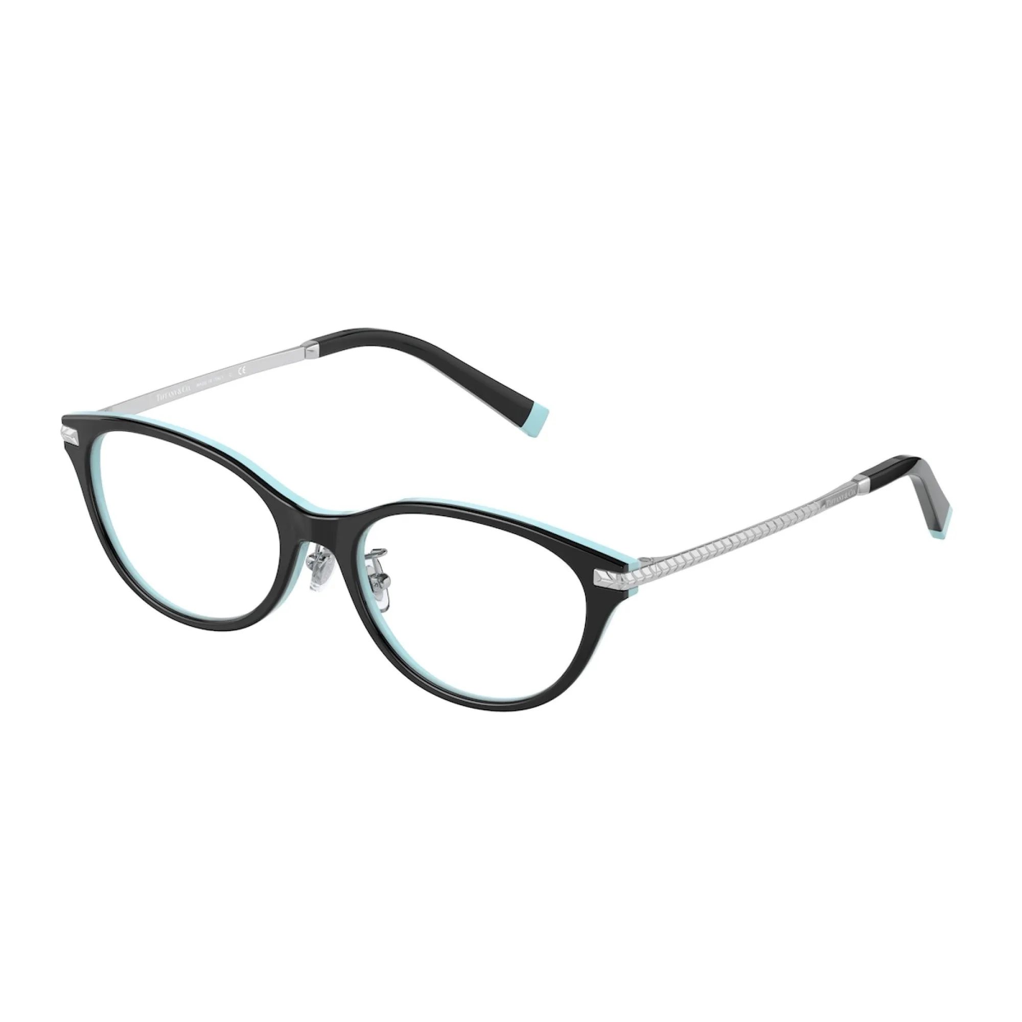   Tiffany TF 2210D - 8055 Nero Su Blu Tiffany | Occhiale Da Vista Donna 