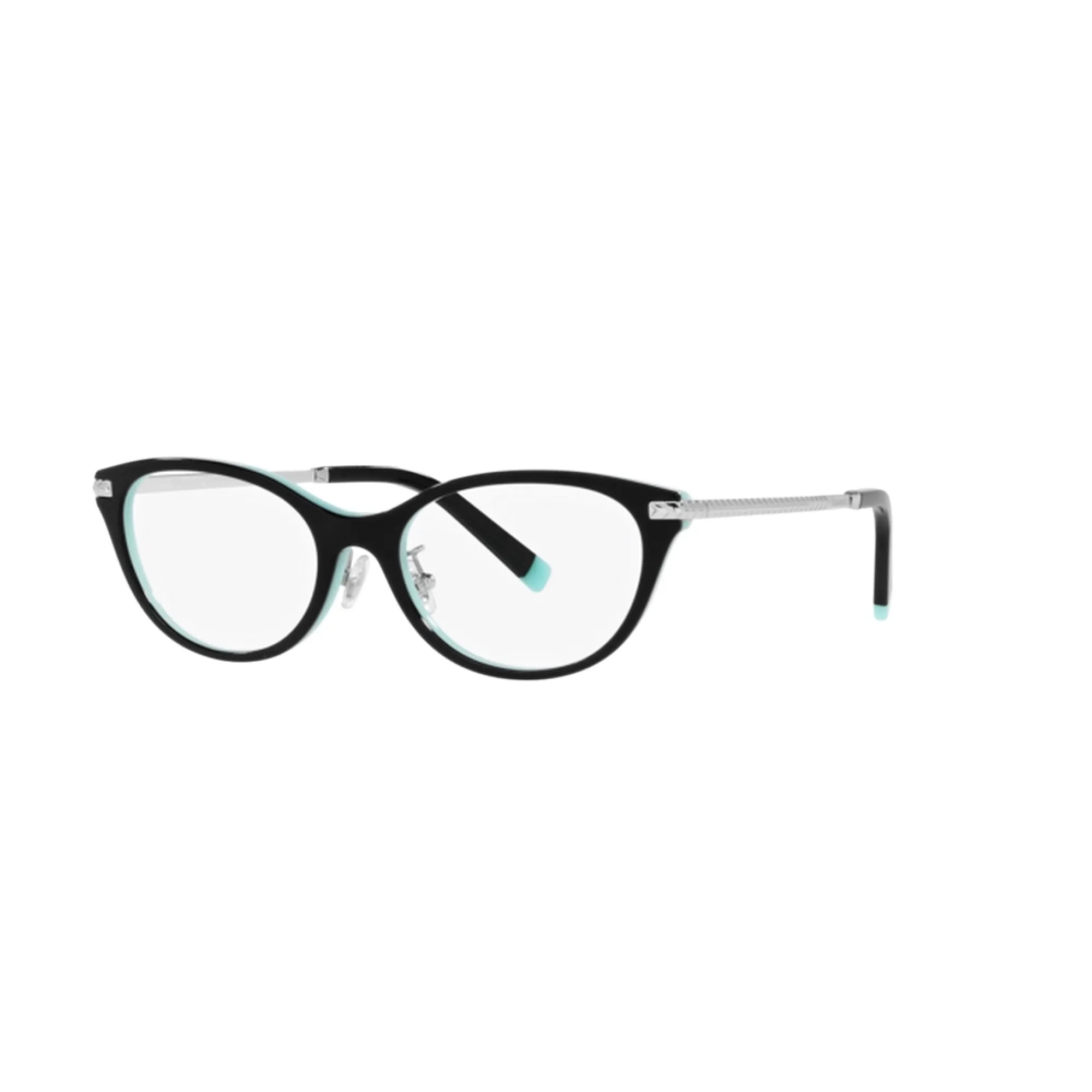   Tiffany TF 2210D - 8055 Nero Su Blu Tiffany | Occhiale Da Vista Donna 