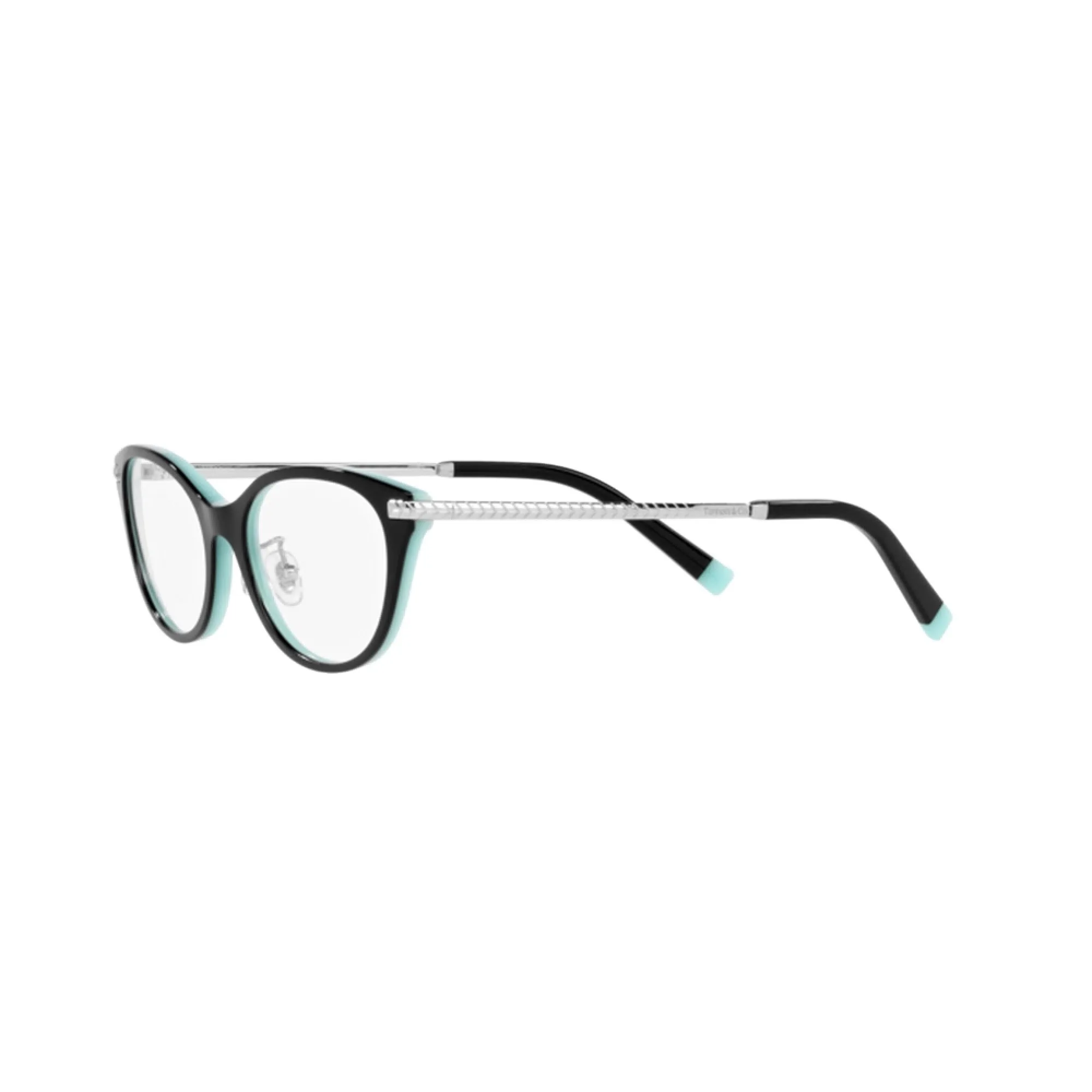   Tiffany TF 2210D - 8055 Nero Su Blu Tiffany | Occhiale Da Vista Donna 