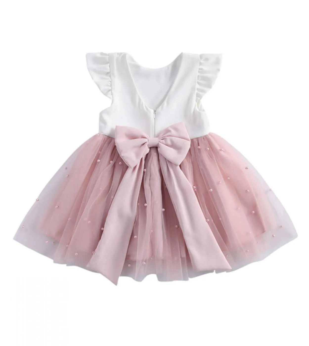 Toddler Baby Girl Princess Dress Abiti per bambini per ragazze Pizzo Tulle Tutu Abiti da festa di compleanno per bambini Natale