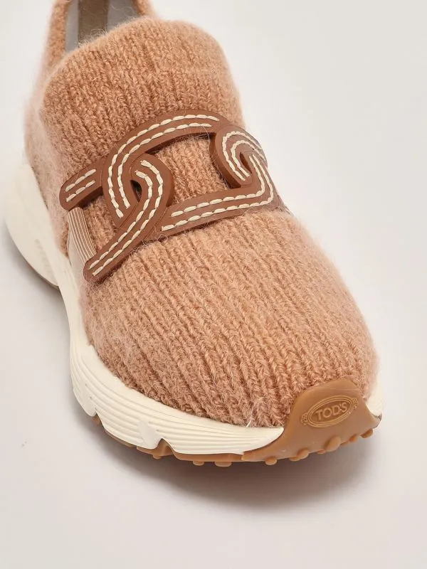TOD'S  Sneakers donna Tod's Kate in maglia misto mohair Phard