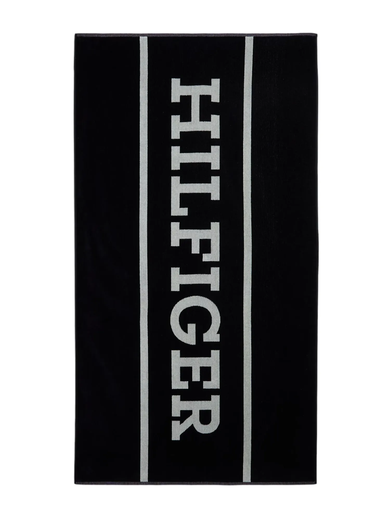 Tommy Hilfiger telo mare con logo blu bianco