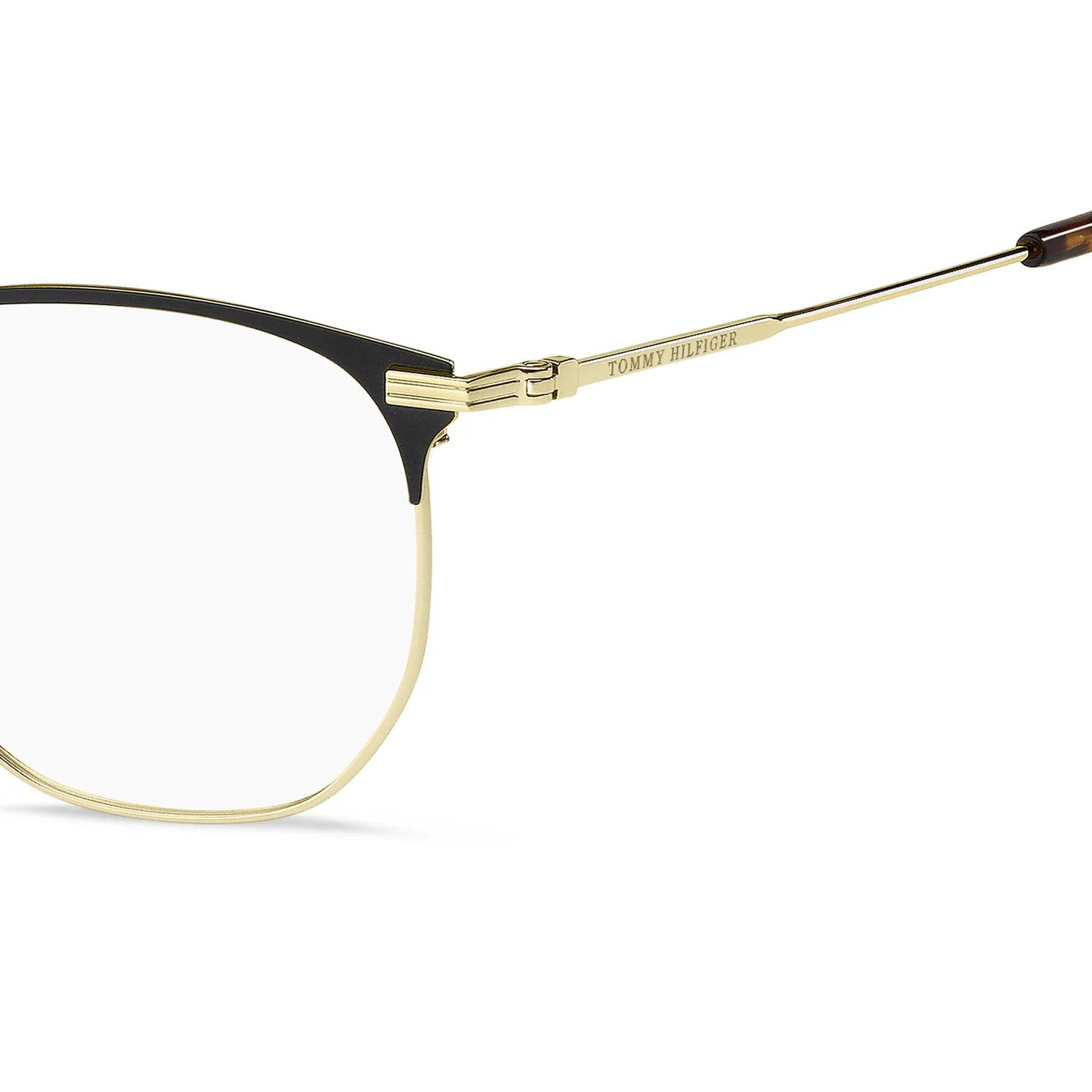   Tommy Hilfiger TH 2112/F - I46 Oro Nero Opaco | Occhiale Da Vista Uomo 