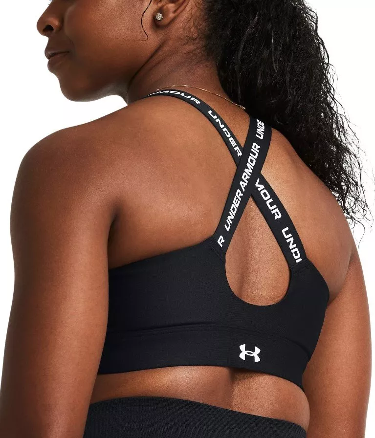 Top e Reggiseni Under Armour UA Infinity High Zip 2.0 Bra-BLK