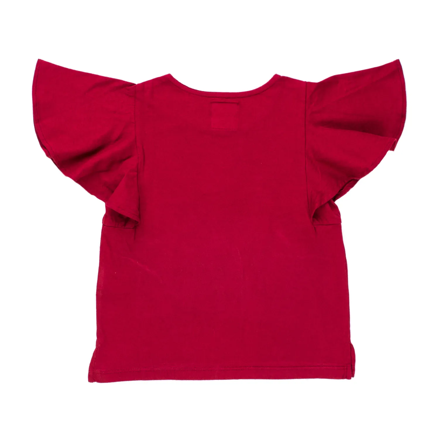 Top Volants Porpora Bambina Teen