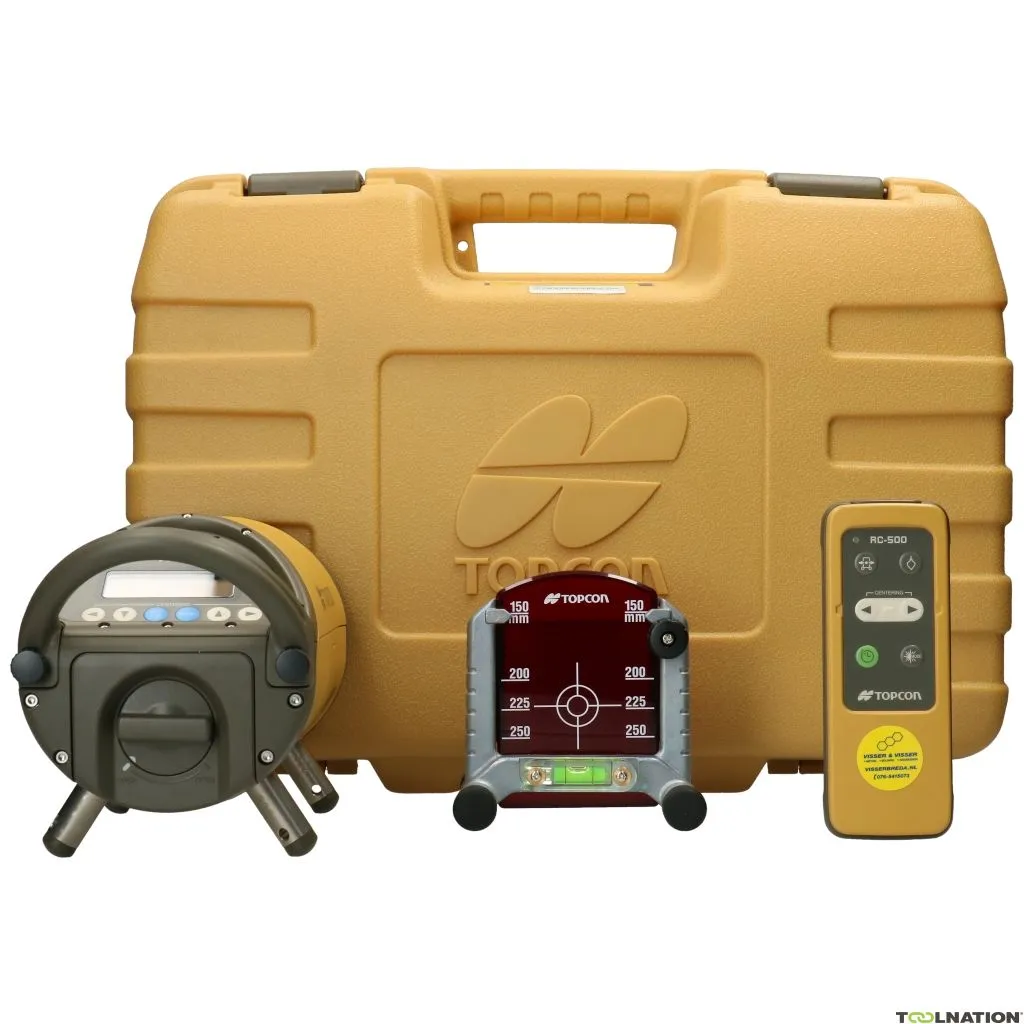 Topcon H6025 TP-L6WB Laser da fogna a raggio rosso con telecomando RC-500