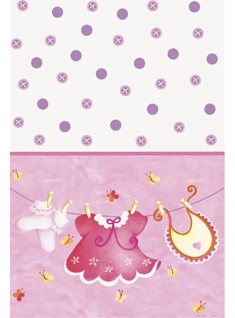 Tovaglia It's a girl - Clothesline Baby Shower