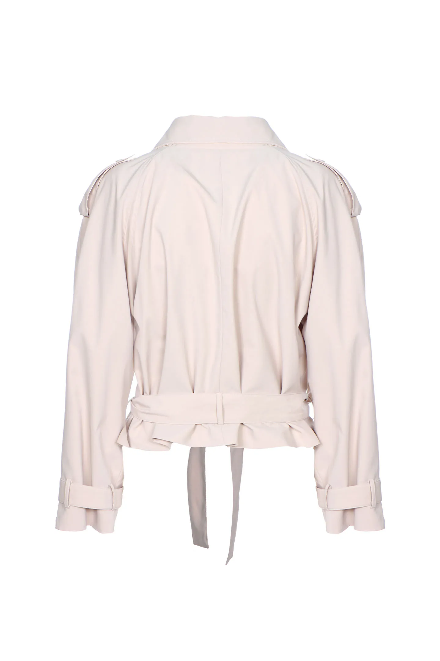 TRENCH COAT CROP REVERE
