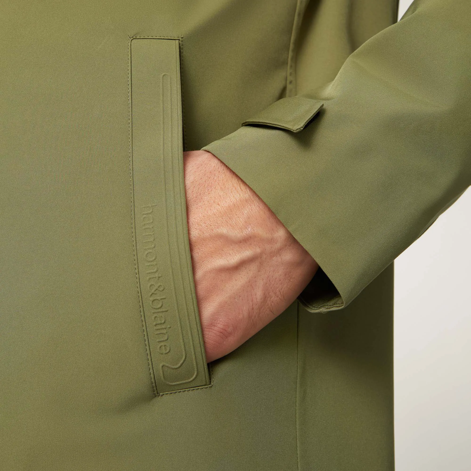 Trench In Cotone Spalmato