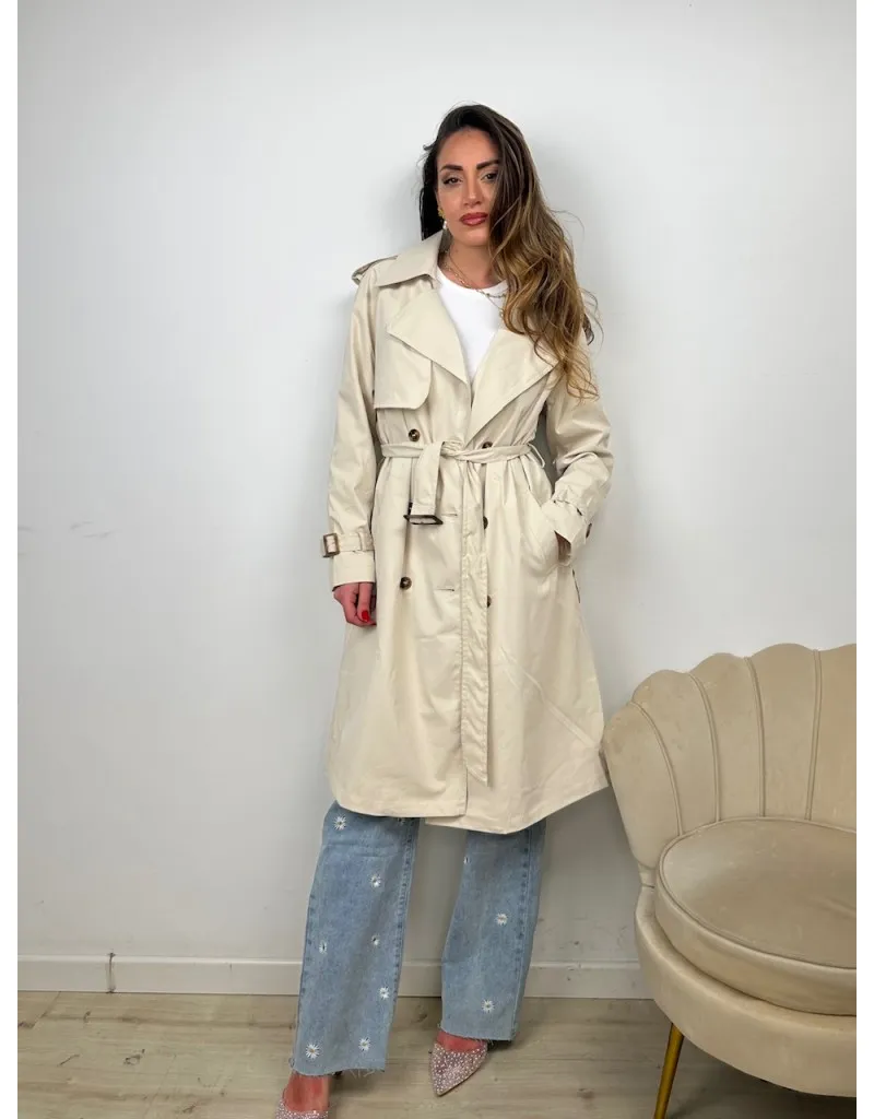 TRENCH SIMPLY BEIGE