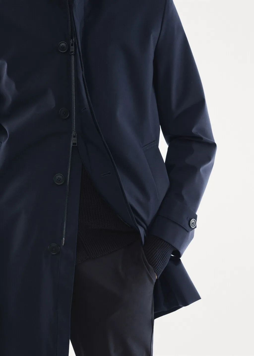 Trench water repellent