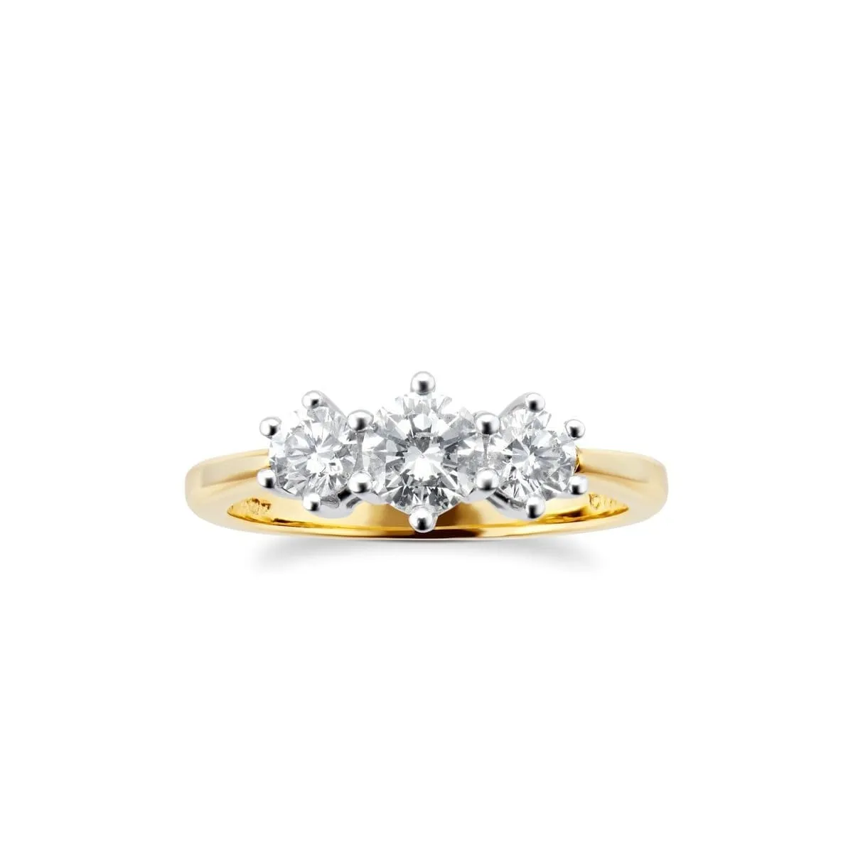 Trilogy Modello Bulgari in Oro Giallo con Diamanti 1.50 carati