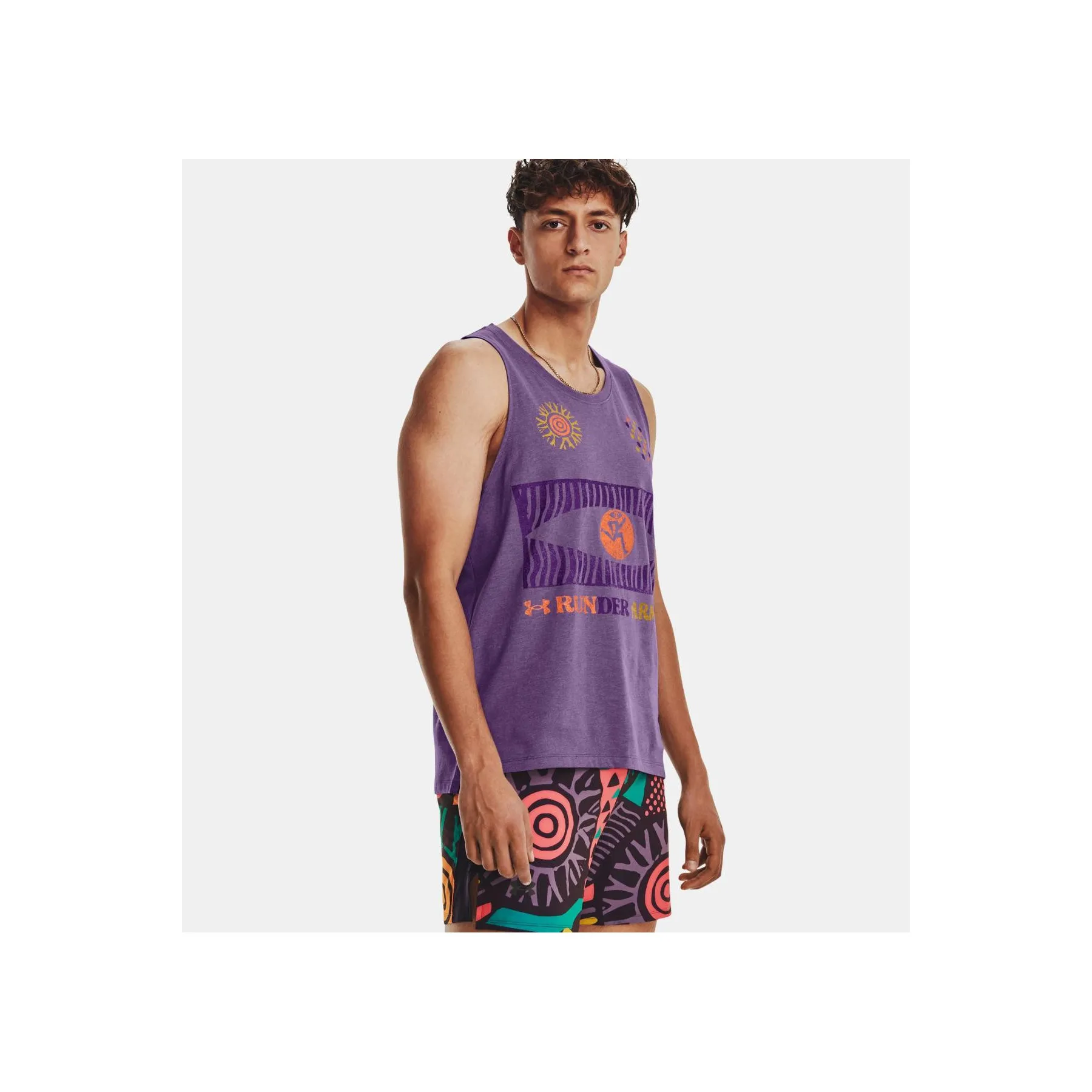UNDER ARMOUR CANOTTA WE RUN IN PEACE UOMO