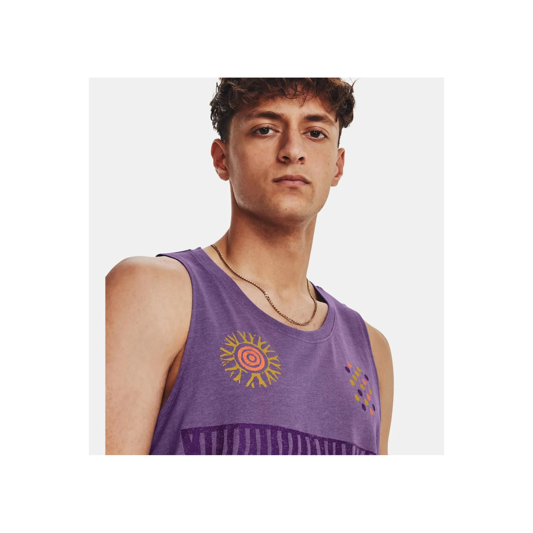 UNDER ARMOUR CANOTTA WE RUN IN PEACE UOMO