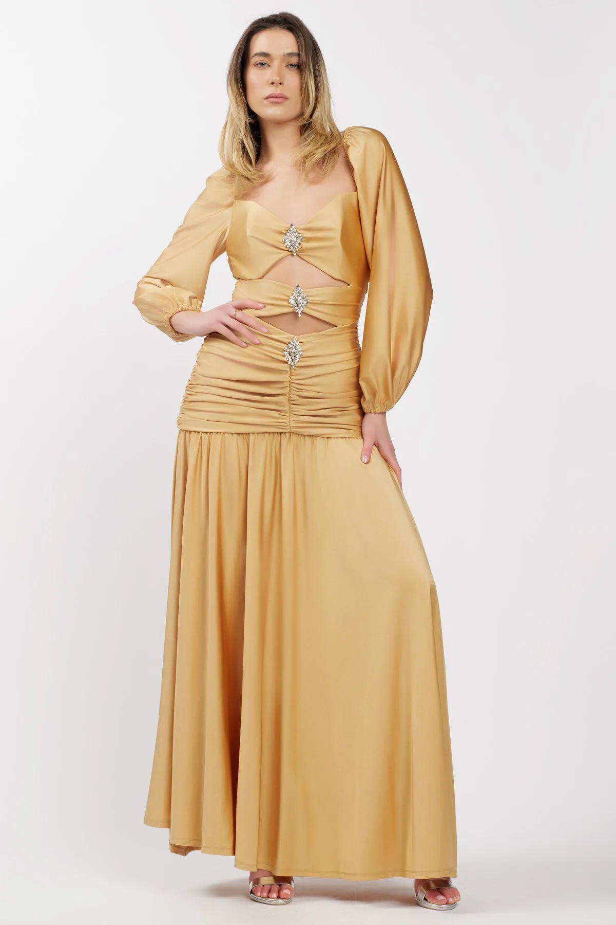 Unique Dress Gold-