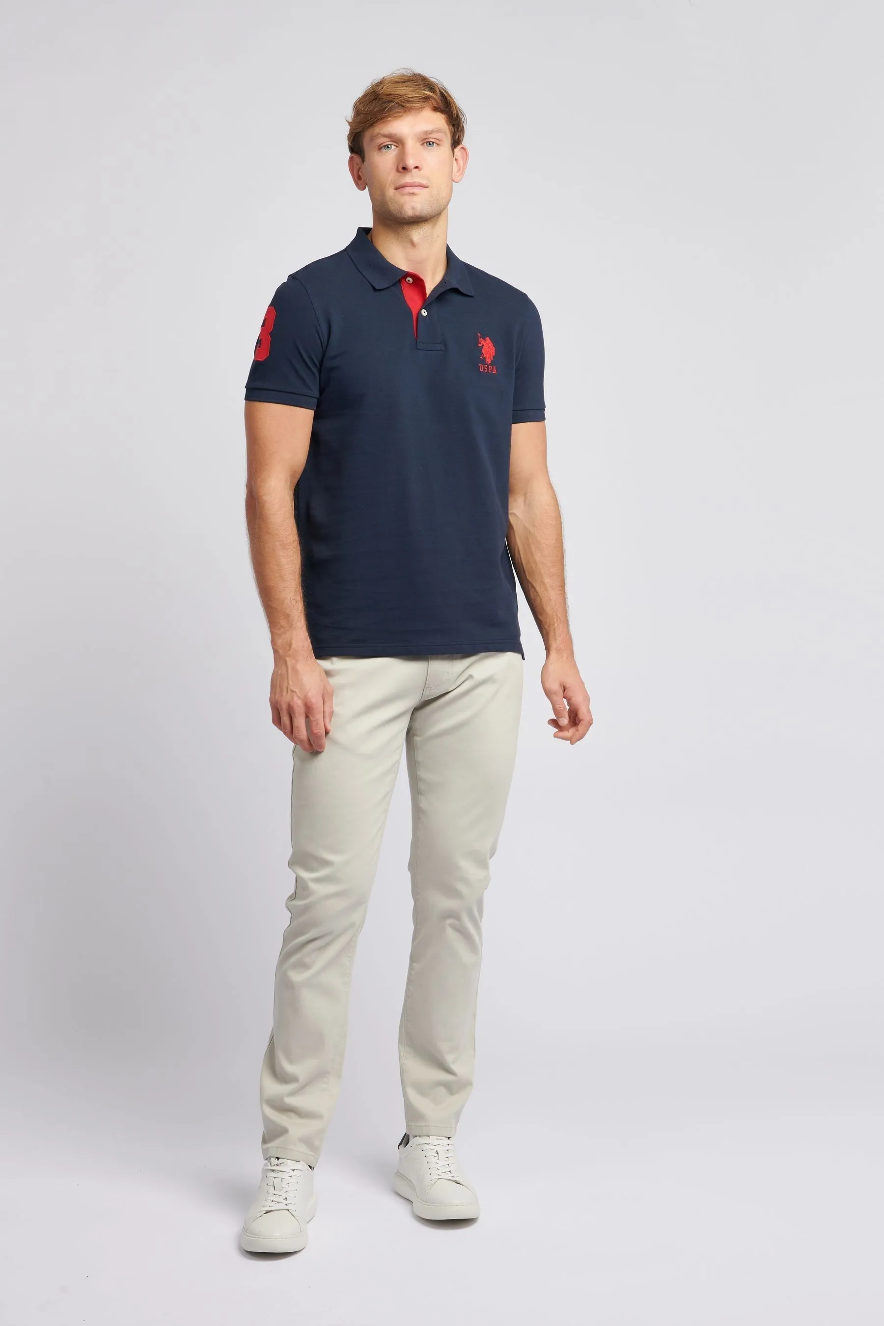 U.S. Polo Assn. Regolare - Fit Polo da uomo Player 3 Piqué    