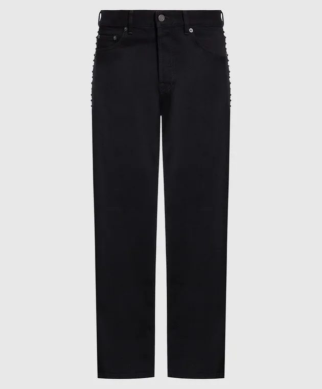 Valentino Jeans piramidali Rockstud neri 2V3DE01T93P