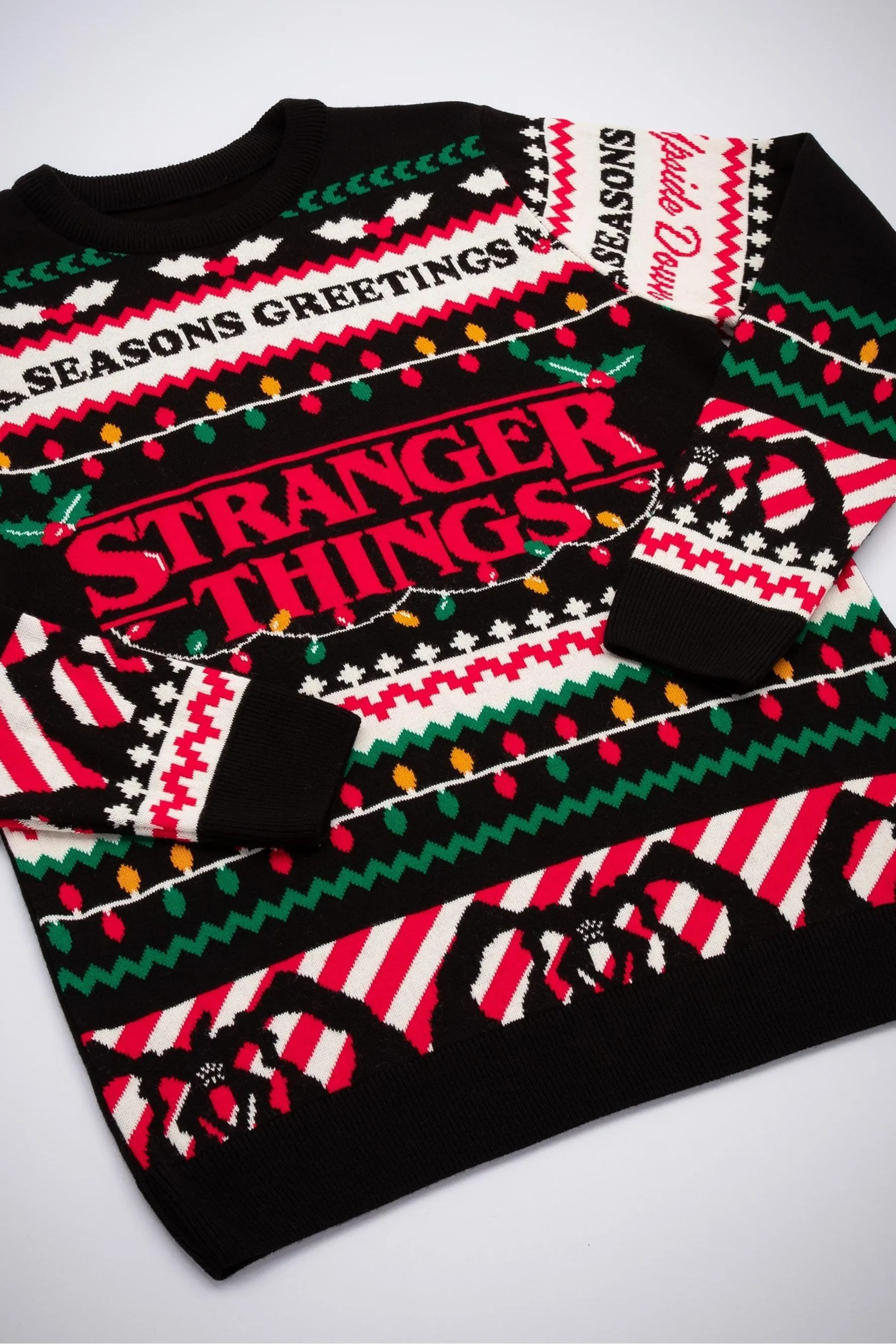 Vanilla Underground Uomo - Maglia lavorata con Natale per adulti