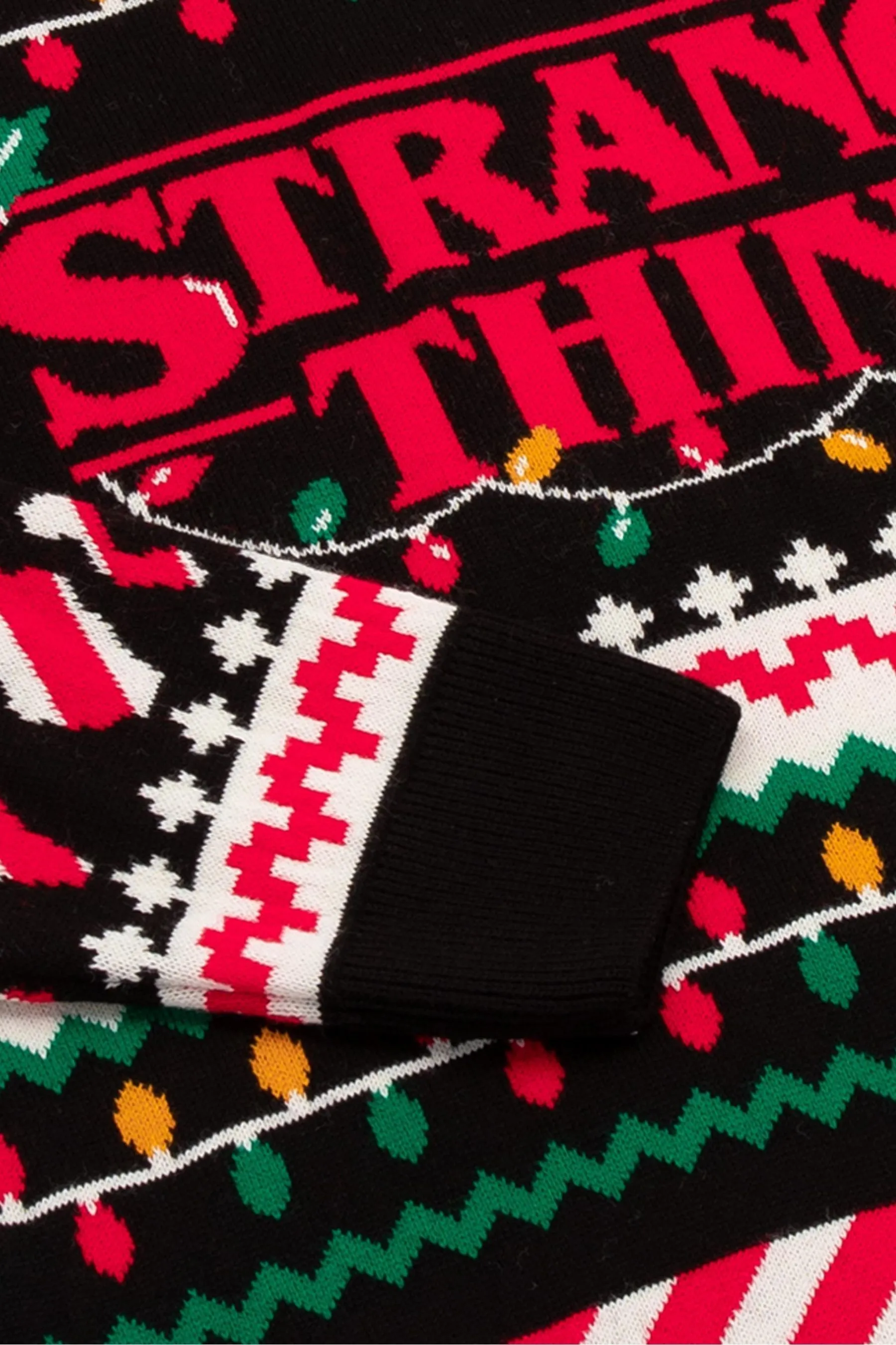 Vanilla Underground Uomo - Maglia lavorata con Natale per adulti